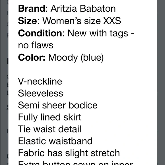 Babaton Blue Midi Dress - Picture 7 of 8